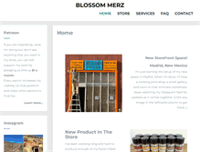 Tablet Screenshot of blossommerz.com